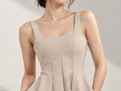Camiseta Entallada de Volante Modelo PARIS Talla Única XS - L para Mujer Estilo Elegante y Moderno